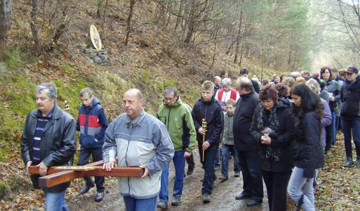 Krížová cesta na Veľký piatok 2012 