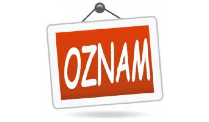 Oznam - čerpanie dovolenky na obecnom úrade