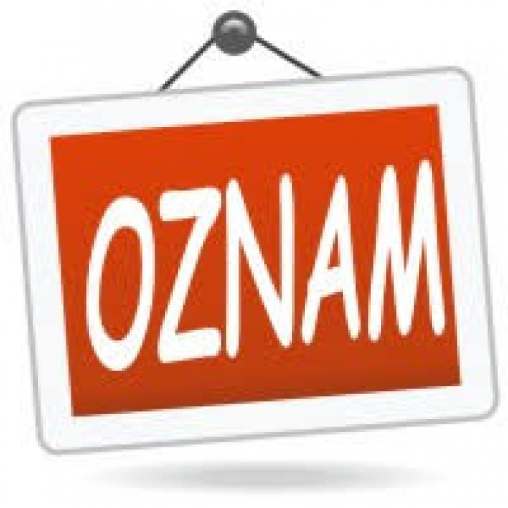 Oznam - čerpanie dovolenky na obecnom úrade